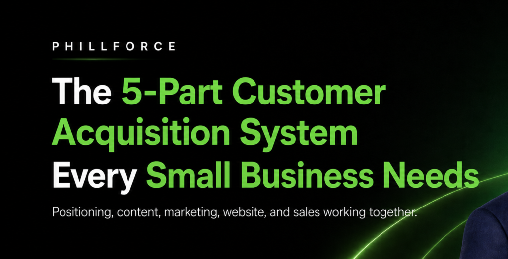 the 5 part customer acquisition system every small business needs
